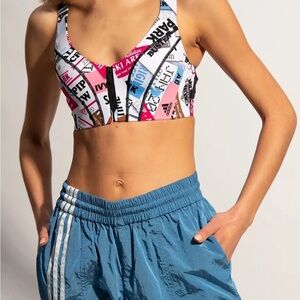Ivy Park by Adidas Sports Bra Exclusive by Beyoncé Size Small S Ski Tag Design